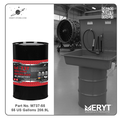 M737-55 DEGREASING SOLVENT MIL PRF 680 TYPE II  55 US Gallons 208.19L