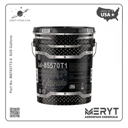 M85570T1-5  Aircraft Exterior Cleaning Compound - MIL-PRF-85570 TYPE I 5 US Gallons