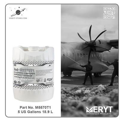 M85570T1-5  Aircraft Exterior Cleaning Compound - MIL-PRF-85570 TYPE I 5 US Gallons