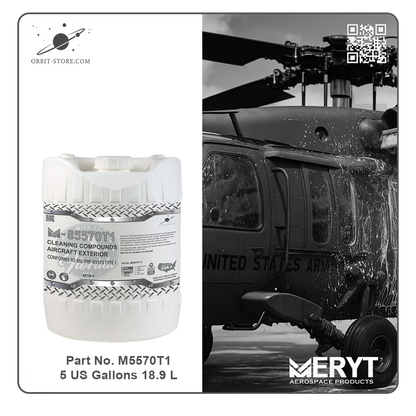 M85570T1-5  Aircraft Exterior Cleaning Compound - MIL-PRF-85570 TYPE I 5 US Gallons