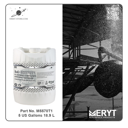 M85570T1-5  Aircraft Exterior Cleaning Compound - MIL-PRF-85570 TYPE I 5 US Gallons