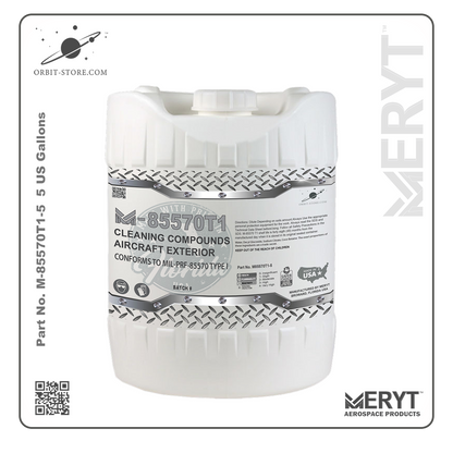 M85570T1-5  Aircraft Exterior Cleaning Compound - MIL-PRF-85570 TYPE I 5 US Gallons