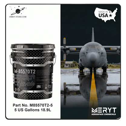 M85570T2-5  Aircraft Exterior Cleaning Compound - MIL-PRF-85570 TYPE II 5 US Gallons