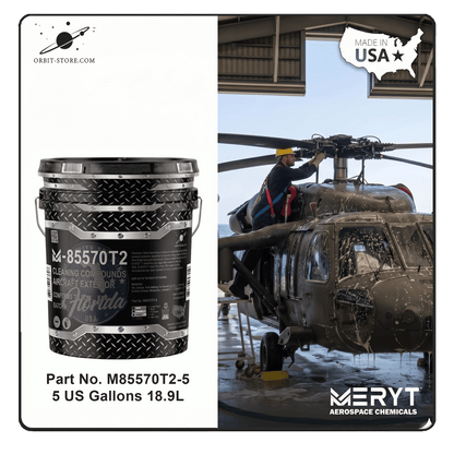 M85570T2-5  Aircraft Exterior Cleaning Compound - MIL-PRF-85570 TYPE II 5 US Gallons