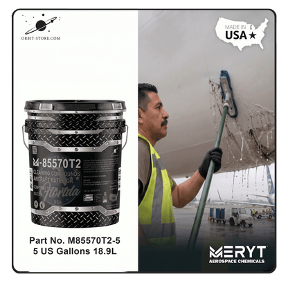 M85570T2-5  Aircraft Exterior Cleaning Compound - MIL-PRF-85570 TYPE II 5 US Gallons