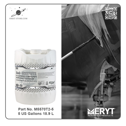 M85570T2-5  Aircraft Exterior Cleaning Compound - MIL-PRF-85570 TYPE II 5 US Gallons