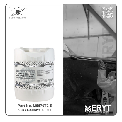 M85570T2-5  Aircraft Exterior Cleaning Compound - MIL-PRF-85570 TYPE II 5 US Gallons