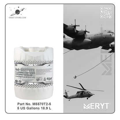 M85570T2-5  Aircraft Exterior Cleaning Compound - MIL-PRF-85570 TYPE II 5 US Gallons