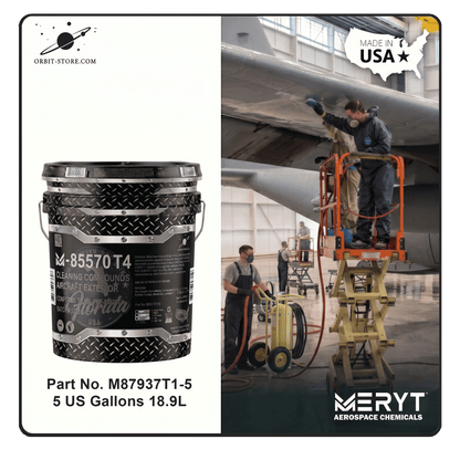 M85570T4-5  Aircraft Exterior Cleaning Compound - MIL-PRF-85570 TYPE IV 5 US Gallons