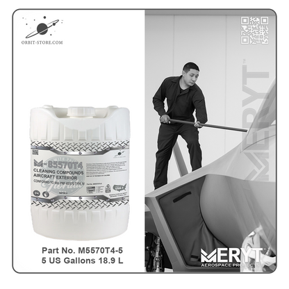 M85570T4-5  Aircraft Exterior Cleaning Compound - MIL-PRF-85570 TYPE IV 5 US Gallons
