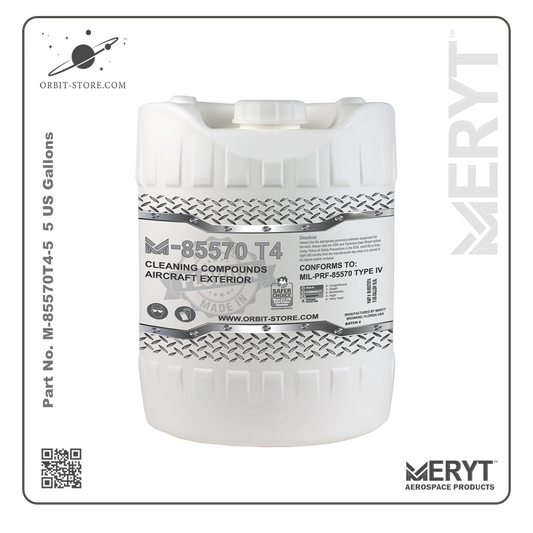 M85570T4-5  Aircraft Exterior Cleaning Compound - MIL-PRF-85570 TYPE IV 5 US Gallons