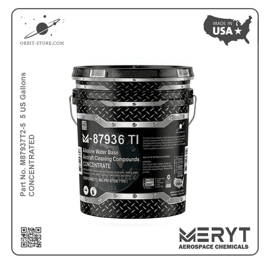 M87936T1-5  Concentrated Aircraft Exterior Cleaning Compound MILPRF-87936 Type I 5 US Gallons
