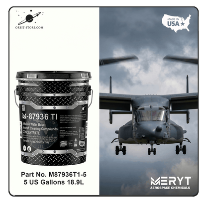 M87936T1-5  Concentrated Aircraft Exterior Cleaning Compound MILPRF-87936 Type I 5 US Gallons