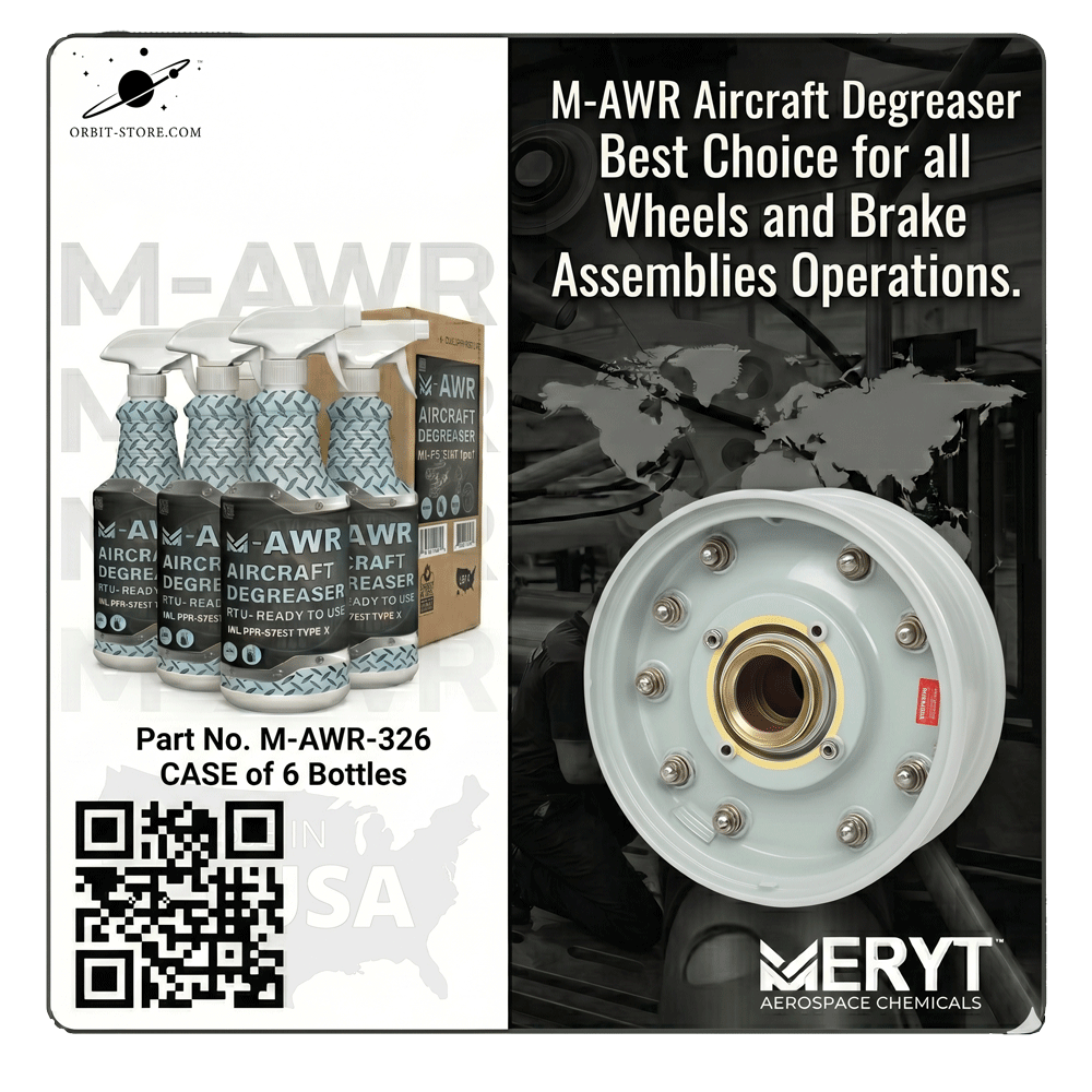 M-AWR-326 Aircraft Degreaser  MIL-PRF-87937 Type II CASE 6 32oz Spray Botle